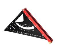 Carpenter Square - Triangle Ruler | Combinazione Di Layout Carpenter Quadrato | Triangolo Da 7 Pollici Con Segni Di Angolo Preciso, Combinazione Di Combinazione Di Lavorazione Del Legno Durevole Per L