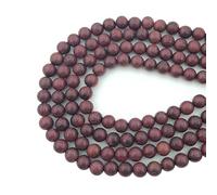 CarpenterC 200 Pezzi 8mm Splendido Naturale Rotondo Lucido Perle di Legno Sciolto in Palissandro per Creazione di Gioielli Artigianali Fatti a Mano Fai da Te
