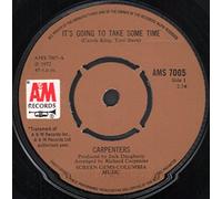 Carpenters 45 RPM It's Going to Take Some Time / Flat Baroque