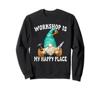 Carpentry GNOME Graphic Funny Saying for Men Woodworker Dad Felpa