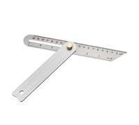 Carpentry Tool - 12 Inch Angle Ruler | Stainless Steel Tool - Adjustable Woodworking Bevel Ruler with Precise Angle Measurement for Carpentry Furniture Making and Diy Projects Requiring Accuracy
