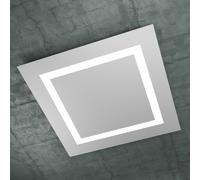 Plafoniera Moderna Carpet Metallo Grigio 4 Luci 2G11 0Cm