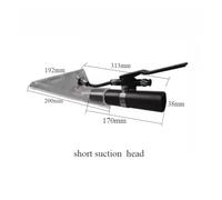 carpet cleaner nozzle， Spazzola for tappeti e tappezzeria trasparente for divani, tende, ugello for acqua, aspirapolvere universale for liquidi/secchi, ugello for pavimenti ，parts(B)