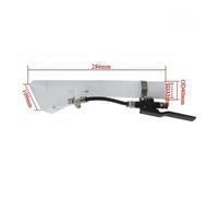 carpet cleaner nozzle， Spazzola for tappeti e tappezzeria trasparente for divani, tende, ugello for acqua, aspirapolvere universale for liquidi/secchi, ugello for pavimenti ，parts(C)