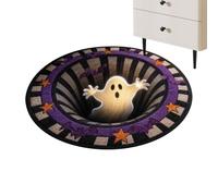 Carpet Crystal Velvet 3D Visual Design Floor Pad Anti-slip Front Door Mat