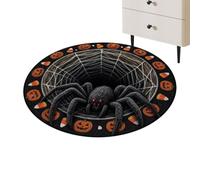 Carpet Crystal Velvet 3D Visual Design Floor Pad Anti-slip Front Door Mat