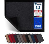 Carpet Diem Zerbino 40 x 60 cm - Tappeto ingresso antisporco - Interno ed Zerbino da Esterno, Tappetino antiscivolo per Porta, Tappeto antisporco per Porta d Ingresso - antracite