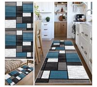 Carpet Runners for Kitchen Rugs 110 x 250 cm Washable Hallway Runner Non Slip Long Heavy Duty Entryway Runner Rugs for Hallways Low Pile Carpet Floor Mats for Living Room Bedroom Absorbent Door Mat