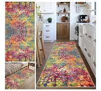 Carpet Runners for Kitchen Rugs 120 x 520 cm Washable Hallway Runner Non Slip Long Heavy Duty Entryway Runner Rugs for Hallways Low Pile Carpet Floor Mats for Living Room Bedroom Absorbent Door Mat