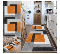 Carpet Runners for Kitchen Rugs 40 x 150 cm Washable Hallway Runner Non Slip Long Heavy Duty Entryway Runner Rugs for Hallways Low Pile Carpet Floor Mats for Living Room Bedroom Absorbent Door Mat