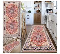 Carpet Runners for Kitchen Rugs 60 x 380 cm Washable Hallway Runner Non Slip Long Heavy Duty Entryway Runner Rugs for Hallways Low Pile Carpet Floor Mats for Living Room Bedroom Absorbent Door Mat