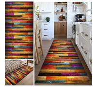 Carpet Runners for Kitchen Rugs 80 x 280 cm Washable Hallway Runner Non Slip Long Heavy Duty Entryway Runner Rugs for Hallways Low Pile Carpet Floor Mats for Living Room Bedroom Absorbent Door Mat