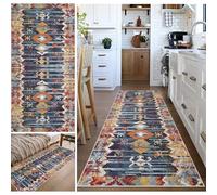 Carpet Runners for Kitchen Rugs 80 x 300 cm Washable Hallway Runner Non Slip Long Heavy Duty Entryway Runner Rugs for Hallways Low Pile Carpet Floor Mats for Living Room Bedroom Absorbent Door Mat