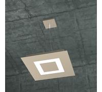 CARPET SOSPENSIONE 40X40 4 LUCI SABBIA 1137-S40-SA