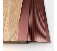 Carpet/Tile Threshold Reducer for Vinyl Flooring,10cm Extra Wide Floor Transition Strip Aluminum, Home Walkers Entry Ramp(Gold 3,Length 1m/39 in)