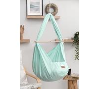 CARPETIA AMACA Bambino Culla per il Sonno con Molla fino a 15 kg - turchese