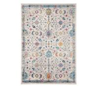 CarpetLiving*com Tappeto Moderno Orientale Multicolore Mamoo A - Design Tribale con Motivi orientali, Morbido, Antiscivolo e Facile da Pulire - Elegante per Salotto e Camera da Letto 150x80cm