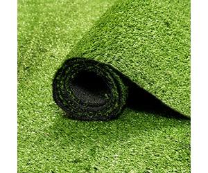 Carpeto Erba Sintetica Balcone 100x350cm Verde Resistente Alle Intemperie | Erba Sintetica per Terrazza Facile da Pulire Resistente All'acqua Resistente Ai Raggi UV Robusto Realistico Venduto al Metro
