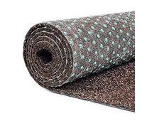 Carpeto Rugs Erba Sintetica per Esterno Drenante con Protuberanze - Prato Sintetico da Esterno Drenante - Tappeto Erba Sintetica per Esterno Rotolo - Marrone - 400 x 550 cm