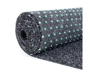 Carpeto Rugs Erba Sintetica per Esterno Drenante con Protuberanze - Prato Sintetico da Esterno Drenante - Tappeto Erba Sintetica per Esterno Rotolo - Grigio - 100 x 750 cm