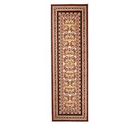 Carpeto Tappeto Corridoio 70x250cm Marrone Vegetale Tradizionale Morbido