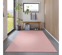 Carpetsale24 Tappeto da soggiorno tappeto rosa moderno per la cameretta dei bambini, la camera da letto, l'ufficio, il corridoio e la cucina Tappeto 200 x 290 cm