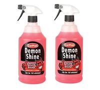 CarPlan, pulitore per auto Demon Shine, 1 litro, 2 pezzi