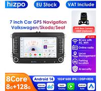 Carplay 4G 9 pollici 2Din Android 13 Lettore multimediale per auto per Volkswagen Skoda Octavia Golf P1 4Core 1G 32G
