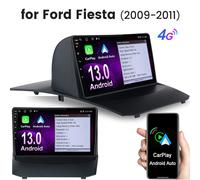 Carplay 4G+WIFI Android13 Per Ford Fiesta 2009-2013 GPS Navi Autoradio FM BT RDS