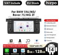 Carplay 8G + 128G Android autoradio GPS per BMW E46 M3 Rover 75 Coupe 318/320/325/330/335 navigazione multimediale WIFI Stereo RDS BT P2-CP 2G 32G AHDC6