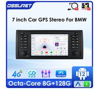 Carplay Android Auto autoradio Per BMW Serie 5 E39 M5 1996-2003 X5 E53 Multimedia auto sistemi intelligenti GPS Stereo 2din SWC