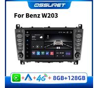 4G-LTE Carplay Android Autoradio GPS per Mercedes Benz Classe C W203/CLC W203 CLK W209 Multimedia 8inch P1L