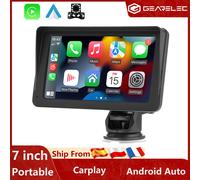 Autoradio portatile da 7 pollici Wireless CarPlay Android Auto Universal Touch Screen riproduzione Only Car Radio