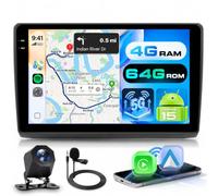 Carplay Autoradio per Trafic 2001-2010 Vivaro 2006-2010 Primastar 2006-2014 | 4G+64G Car Stereo con 10"Incell Schermo,Android Auto,Bluetooth, WiFi 5G, EQ, USB,FM RDS,SWC+AHD Telecamera