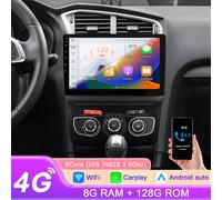Carplay Radio Schermo Android Per Citroen C4 C4L DS4 2012 - 2017 Ricevitore Multimediale Auto Wireless 5GWiFi GPS Unità Principale Bluetooth