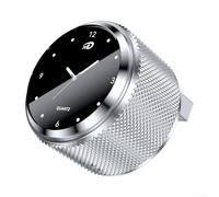 Carplay - Scatola adattatore wireless per Android Auto, 2 in 1 per Smart Clock, ad alte prestazioni 5 3, riconnessione automatica, design compatto per uso veicolo (argento)