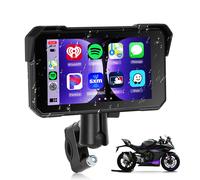 Carplay Senza Fili Schermo per Moto 5 Pollici Touchscreen Autoradio Portatile