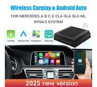 Carplay wireless adatto per Mercedes Benz ABCE CLA GLA GLK ML Sprinter NTG4.5 Becker Modulo Navigazione automatica Android