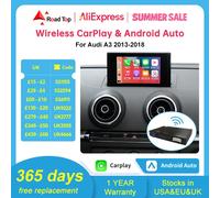 CarPlay wireless Android Auto per Audi A3 8v Q2 8P 2013-2018, con funzione Mirror Link AirPlay 5.8 6.3 Inch MSTD