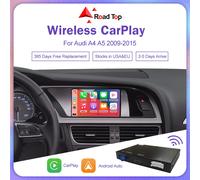 Carplay wireless per Audi A4 B8 A5 Q5 2009-2015, supporto Apple Carplay Android Auto AirPlay Mirroring Fotocamera posteriore Lettore USB Basic-Radio