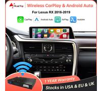 CarPlay wireless per Lexus RX 2016-2019, con Android Auto Mirror Link AirPlay Navigazione Car Play Funzioni