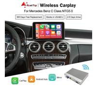 CarPlay wireless per Mercedes Benz A CLA GLA W176 Classe C W205 GLC 2015-2018 con Android Auto Mirror Link AirPlay Car Play
