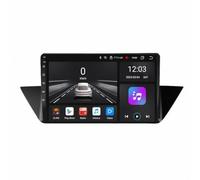 Carplay Wireless Schermo per Auto per BMW X1 E84 2010-2015 with Mirror Link, Gps Navi, Bluetooth, Voice Control, Ricarica Rapida/Microfono, 8 Nucleo 6G+128G