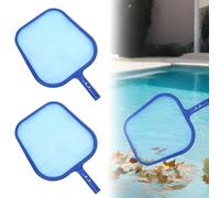 CarPlusStudio Retino per piscina, set da 2 skimmer a maglia fine, robusta rete per la pulizia della piscina, raccolta di foglie e sporcizia, accessorio perfetto per una rapida pulizia delle superfici