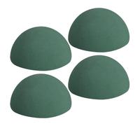 CarpNettore 4 Spugne Mezza Sfera con Supporto per Piante, Blocchi Emisferici per Centrotavola Da Giardino, Che Trattengono L'acqua.