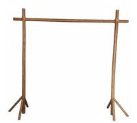 CarpNettore Arco Nuziale in Legno per Matrimonio con di Tulle per Cerimonia Allaperto E Arredamento Giardino, 2.4 Metri X 2.4 Metri