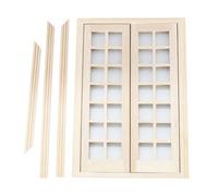 CarpNettore Elemento Decorativo per Diorama da Modello di Doppia e Finestra in 1:12 Personalizzabile per Room Box