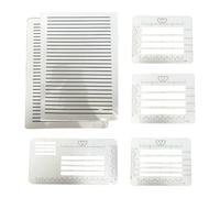 CarpNettore Guida All'indirizzo delle Buste Stencil per Esercitarsi con I