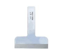 CarpNettore Punzone per Pelle Attrezzo da Taglio Utensile Manuale Strumento da Lavorazione in Acciaio Bordo di Taglio Indurito per Finiture Nette Adatto a Slot Portatessere Cover Riparazioni, 87mm