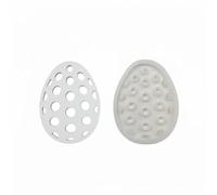 CarpNettore Stampo in Silicone Uova di Pasqua Stampo Forma Matrice Attrezzo per Resina con Pannelli Sostituibili per Uovo Luminoso E Luce Notturna Facile da, Pannello Uova 3